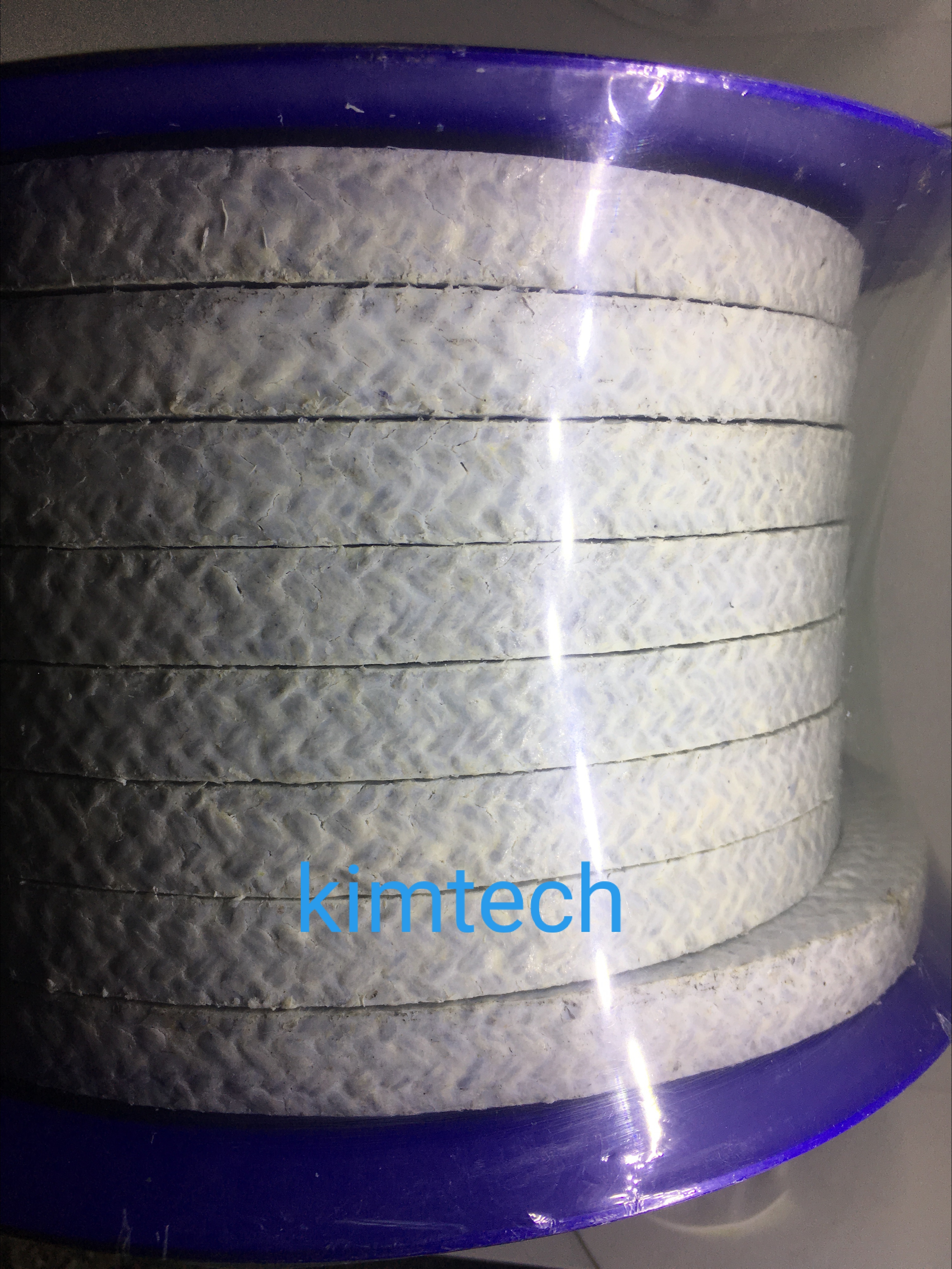 ปะเก็นเชือกใยหินเคลือบเทฟล่อน ptfe impregnated asbestos gland packing